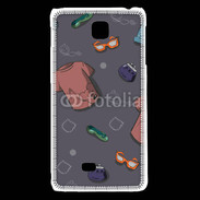 Coque LG F5 Fond fashion boy