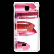 Coque LG F5 Rouges à lèvres