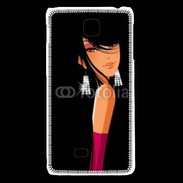 Coque LG F5 brunette