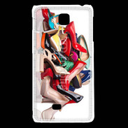 Coque LG F5 Pêle mêle chaussures