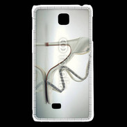 Coque LG F5 Sandale talon et strass
