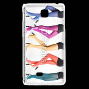 Coque LG F5 Collants multicolors