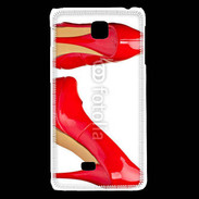 Coque LG F5 Escarpins rouges