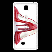 Coque LG F5 Escarpins rouges 3