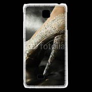 Coque LG F5 Escarpin à strass