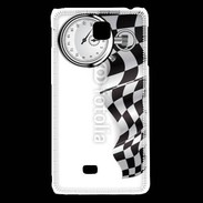 Coque LG F5 ligne d'arrivée
