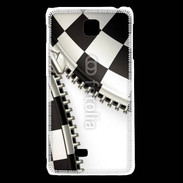Coque LG F5 Zipper course