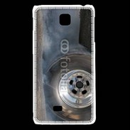 Coque LG F5 Roue en feu dragster 5