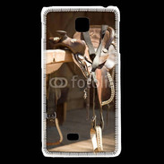 Coque LG F5 Selle de cowboy