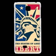 Coque LG F5 Timbre USA