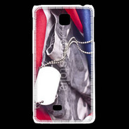 Coque LG F5 USA Vétéran mémorial