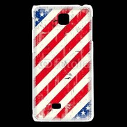 Coque LG F5 USA texture vintage