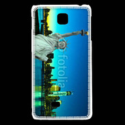 Coque LG F5 Manhattan by night 2