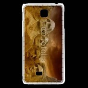 Coque LG F5 Mount Rushmore