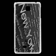 Coque LG F5 Ville de New York