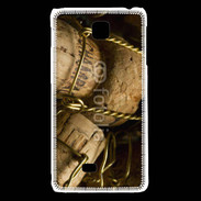 Coque LG F5 Bouchon de champagne