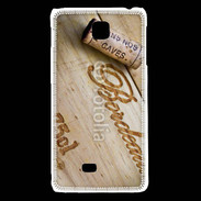 Coque LG F5 Bouchon de bouteille de vin Bordeaux