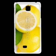 Coque LG F5 Citron jaune