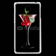 Coque LG F5 Cocktail Martini cerise