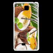 Coque LG F5 Pinacolada dans une noix de coco 2