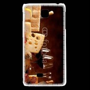 Coque LG F5 Fromage, charcuterie et vin