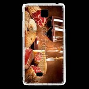 Coque LG F5 Fromage, charcuterie et vin 2