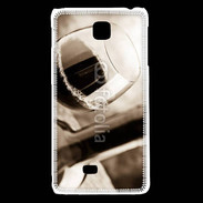 Coque LG F5 Verre de vin rouge