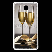 Coque LG F5 Coupes de champagne 3