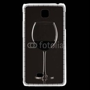 Coque LG F5 Verre de vin rouge 2