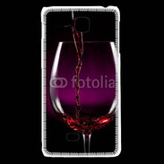 Coque LG F5 Verre de vin rouge 3