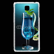 Coque LG F5 Cocktail bleu