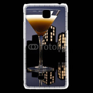 Coque LG F5 Martini café