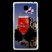 Coque LG F5 Singapore sling cocktail