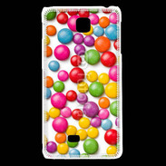 Coque LG F5 Bonbons colorés en folie