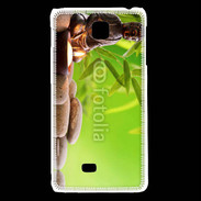 Coque LG F5 Bouddha zen