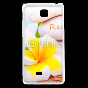 Coque LG F5 Fleurs relax