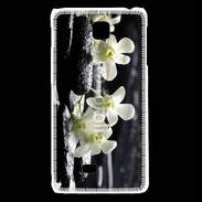 Coque LG F5 Orchidée blanche Zen 11