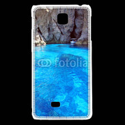 Coque LG F5 Petite crique en Sicile