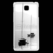 Coque LG F5 Bateau sur un lac