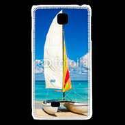 Coque LG F5 Bateau plage de Cuba