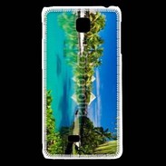 Coque LG F5 Tropical Resort