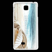 Coque LG F5 Perle et mer