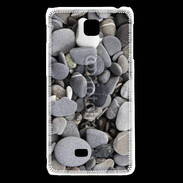 Coque LG F5 Fond de galets