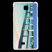 Coque LG F5 Ponton de mer des bahamas