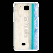 Coque LG F5 Plage tropicale 1