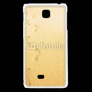 Coque LG F5 Empreintes de pieds