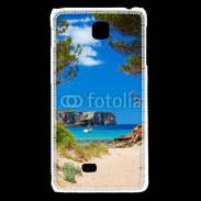 Coque LG F5 Vue de la mer bleue 10