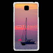 Coque LG F5 Couché de soleil en mer 50