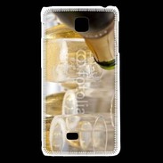 Coque LG F5 Coupes de champagne