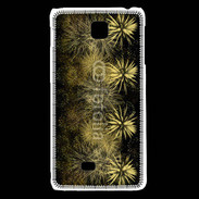 Coque LG F5 Feu d'artifice or